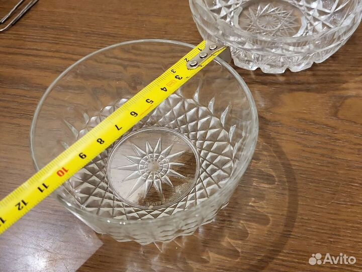 Пепельница СССР стекло