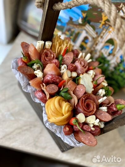 Мужские букеты съедобные/ подарок на день рождения