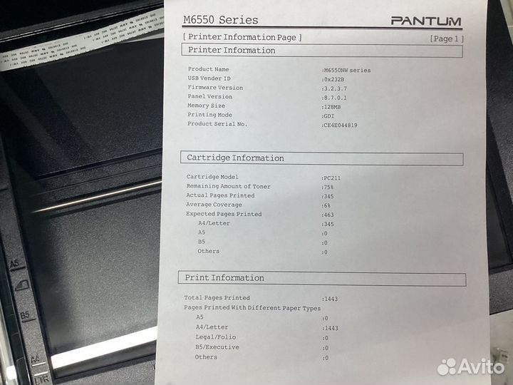 Мфу pantum m6550nw wi-fi