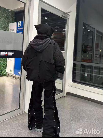 Balenciaga distressed bomber type