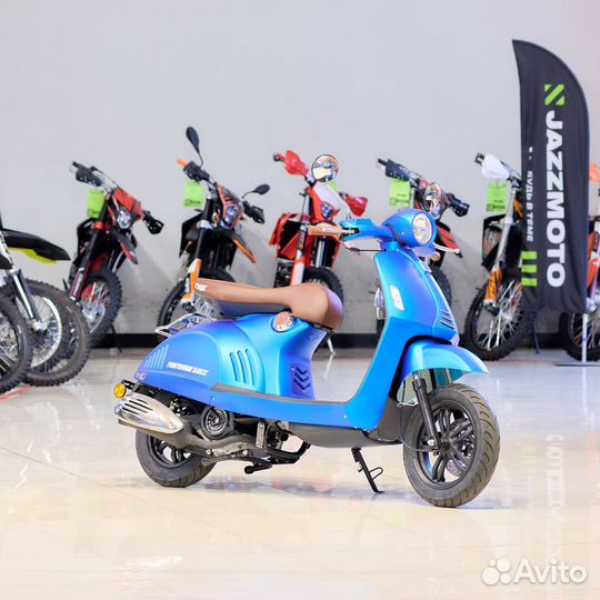 Скутер tmbk scooter portofino 50cc синий