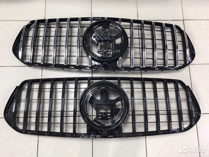 Решетка радиатора AMG 63 на Mercedes GLE V167 C167