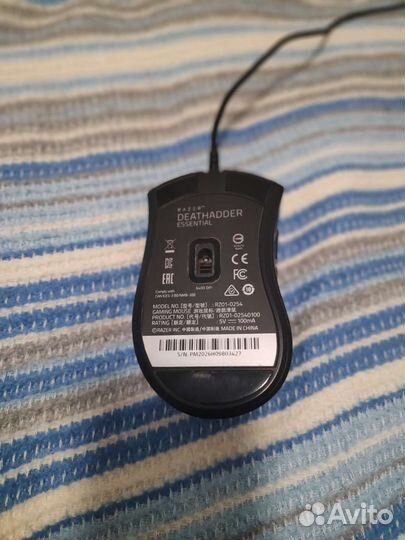 Игровая мышь razer deathadder essential