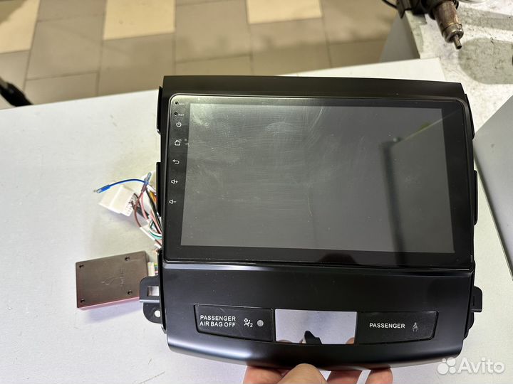 Магнитола на андроиде mitsubishi outlander xl