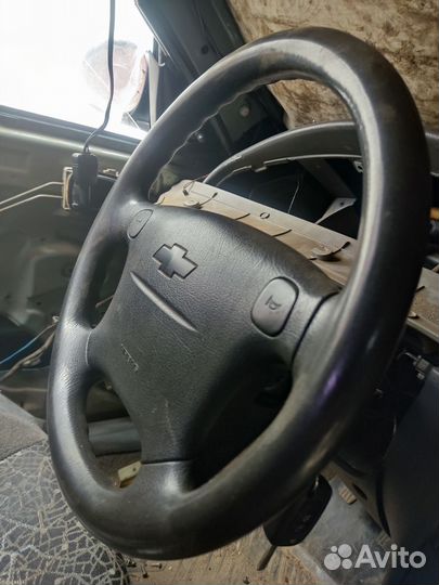 Руль,рулевая колонка, генератор Lanos