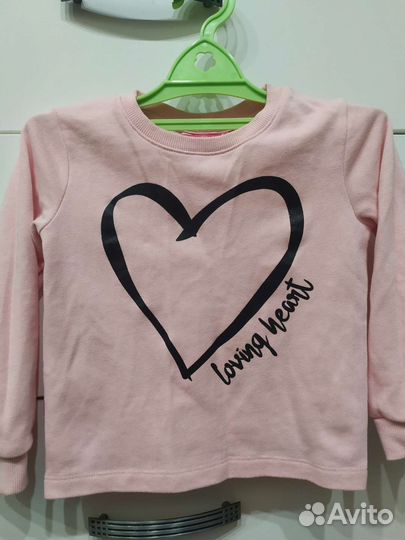 Вещи пакетом на девочку размер 110