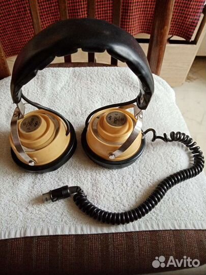 Наушники ретро из СССР, стерео