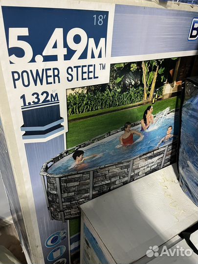 Каркасный бассейн бу