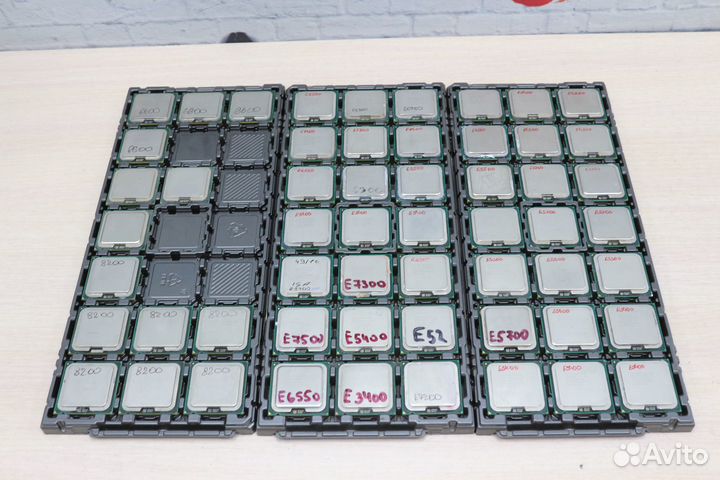 Процссоры для LGA775 в асортименте