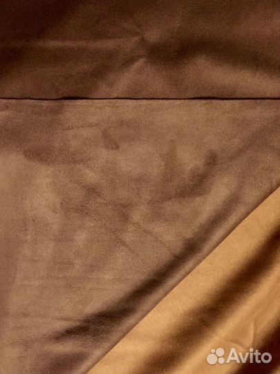 Ткань замша искусственная велюр вельвет метражом