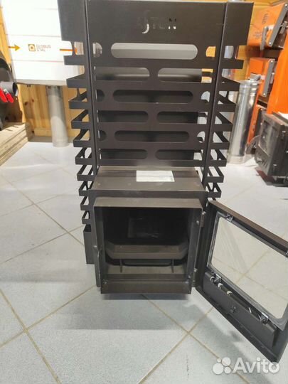 Печь для бани с закрытой каменкой