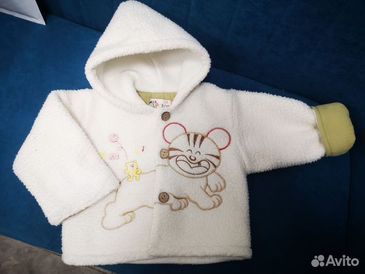 Куртка/пальто/жилет демисезонная на девочку 80