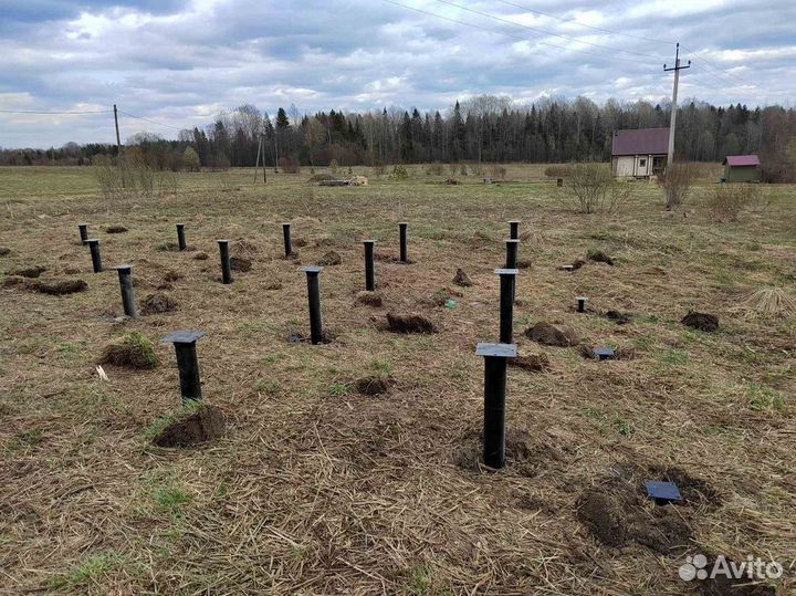 Винтовые сваи. Фундамент под ключ