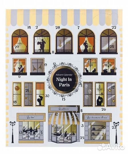 Лэтуаль Адвент-календарь «night IN paris»