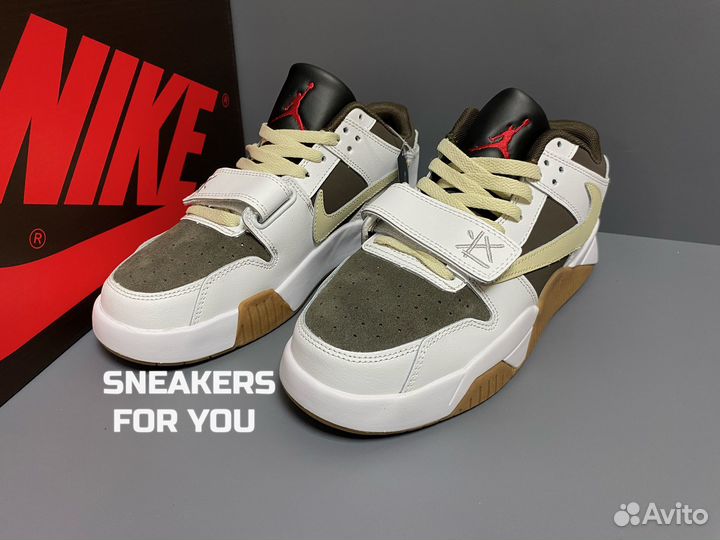 Кроссовки Nike air Jordan Cut x Travis Scott Check