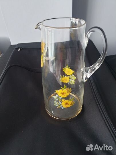 Кувшинбогемское стекло 1980 год