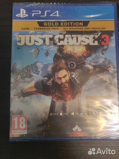 Just Cause 3 Gold Edition PS4 (новый)