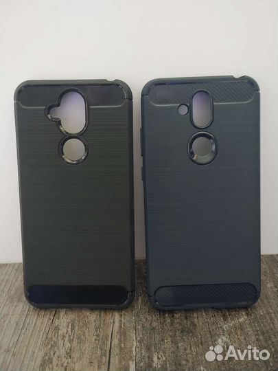 Для Nokia 8.1 чехол и защитное стекло