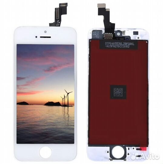 Дисплей для iPhone 5S (черный /белый) 