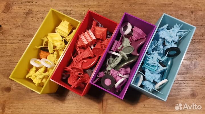 Восходящее солнце. Органайзер для настольной игры