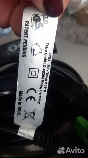 Насос-фильтр для аквариума tetra 1200 б/у