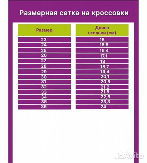 Кроссовки р. 36