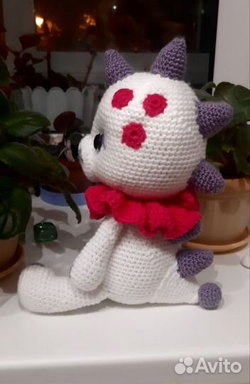 Вязанные игрушки дракон