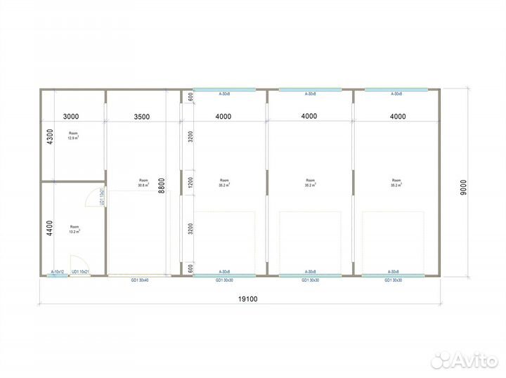 Лстк каркас сто на 4 поста от завода-изготовителя