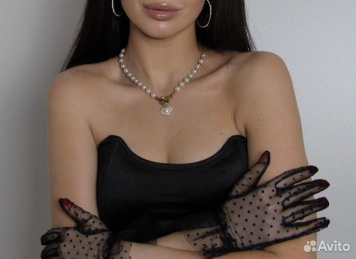 Перчатки капроновые