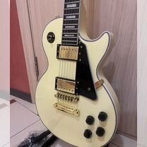 Gibson les paul custom бежевый