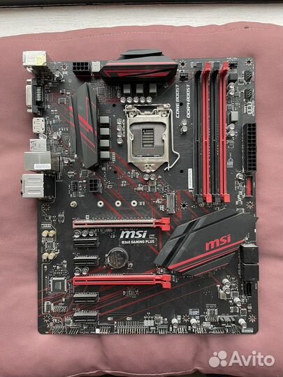 Материнская плата MSI B360 gaming plus