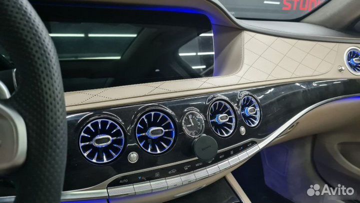 Динамики+ воздуховоды с подсветкой S-class W222