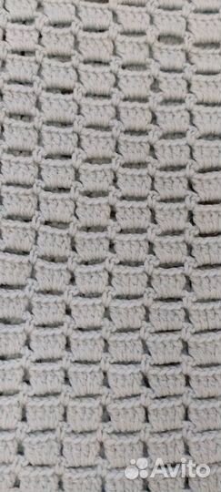 Плед детский вязаный