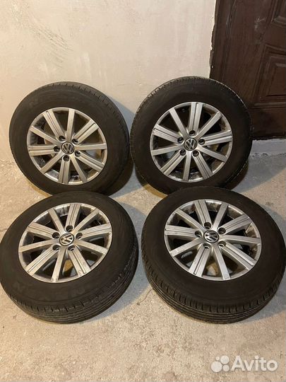 Колеса в сборе на Volkswagen Golf Plus (195/65R15)