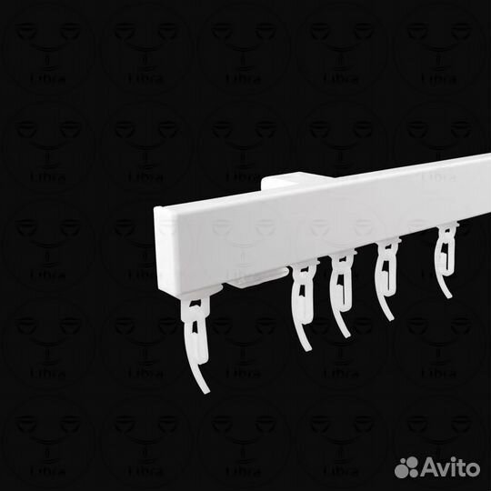 Карниз для штор профильный Libra-U1