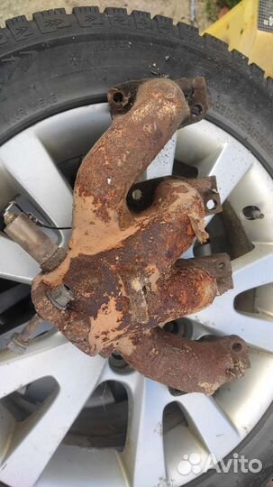 Выпускной коллектор Opel Vectra A с датчиком