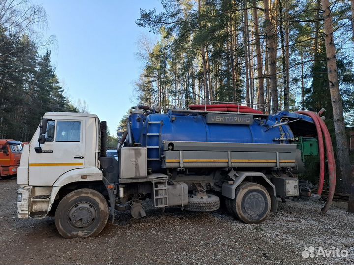 Илосос с размывкой. Откачка канализации, септиков