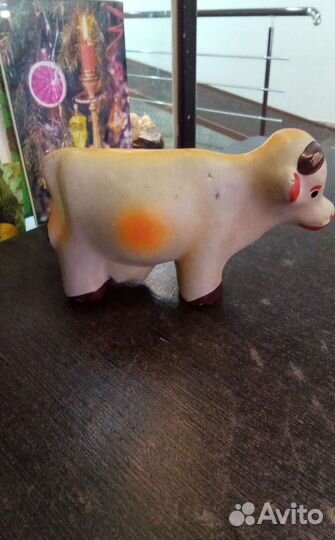 Корова папье-маше