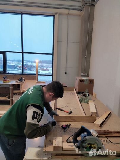 Обрешетка груза на складе Вахта+жилье,питание