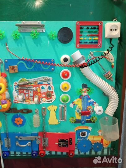 Бизиборд развивающая доска