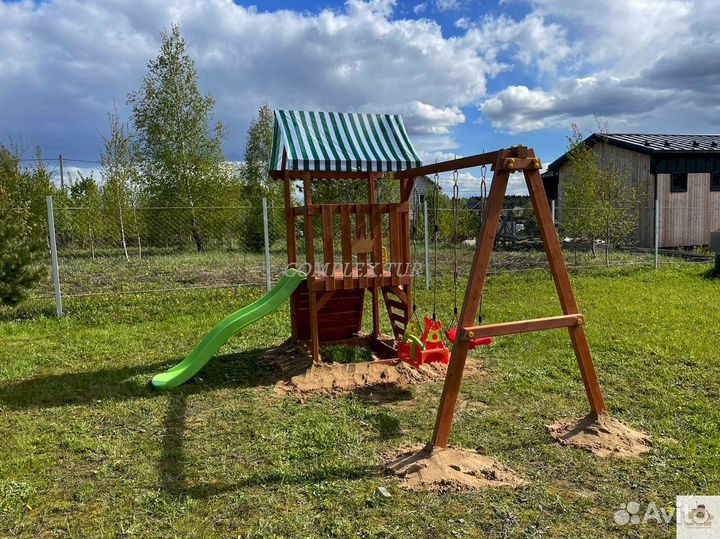 Детская игровая площадка безопасная