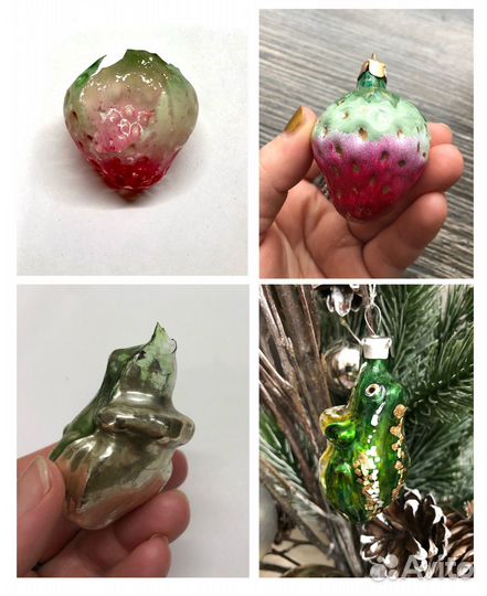 Реставрация елочных игрушек