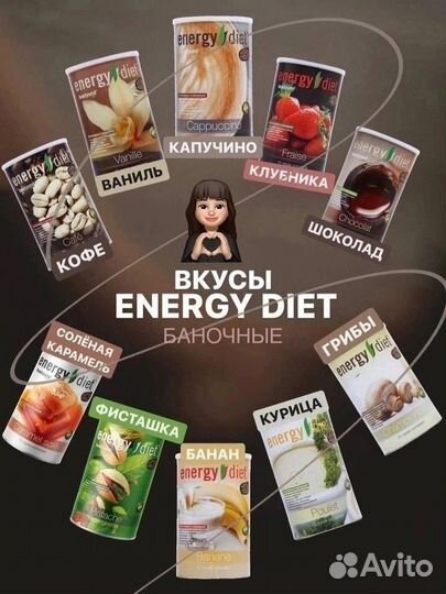 Коктейль energy diet