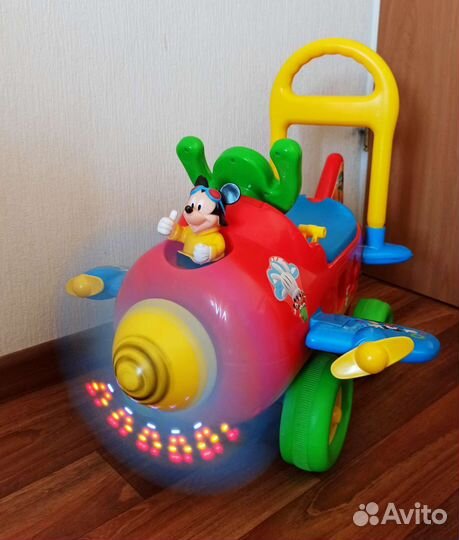 Каталка самолёт машинка сортер Kiddieland