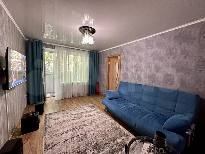 3-к. квартира, 50 м², 2/5 эт.