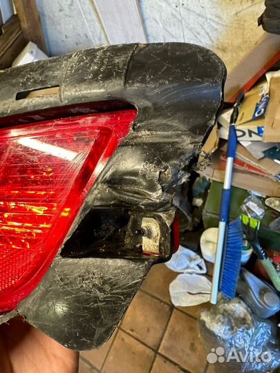 Задий правый противотуманный фонарь Opel Mokka