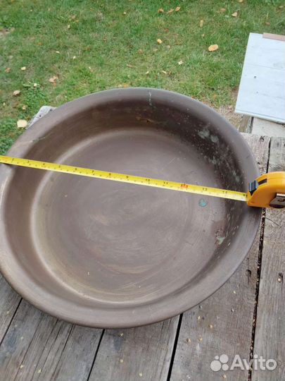 Медный таз для варенья