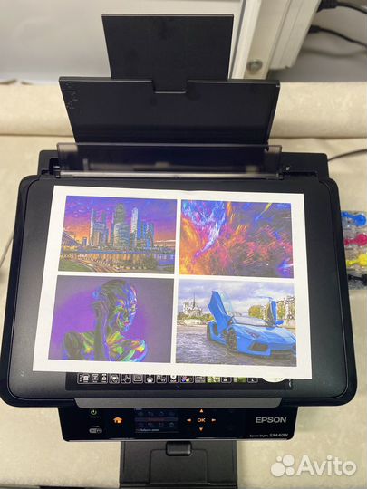 Цветной струйный принтер epson SX440W