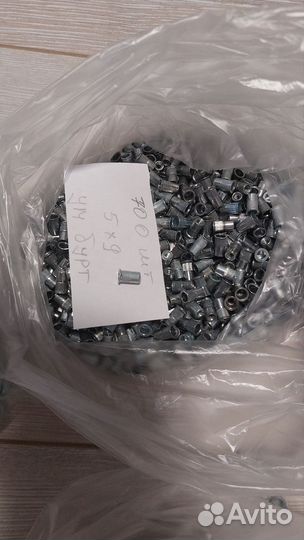 Заклёпка резьбовая потай м3