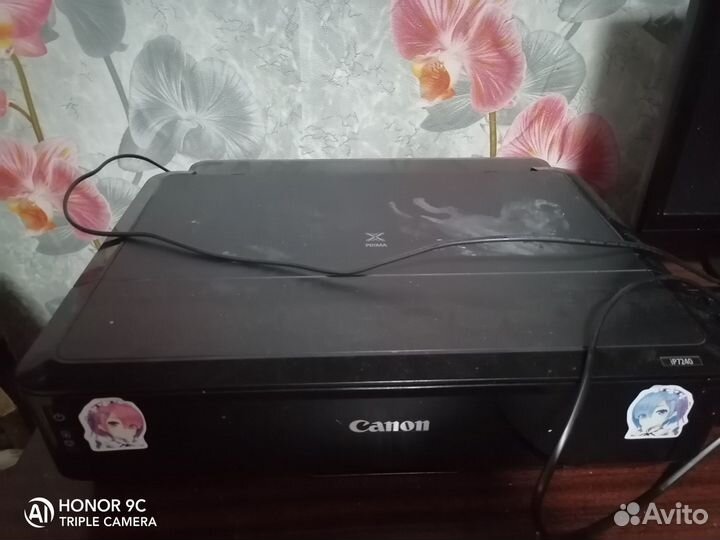 Цветной струйный принтер canon
